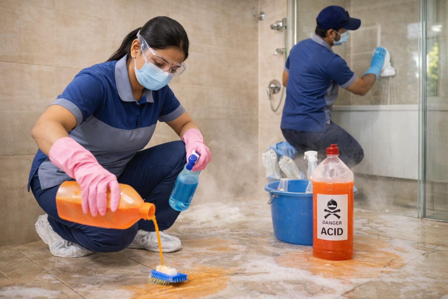 Acid Wash Cleaning Service